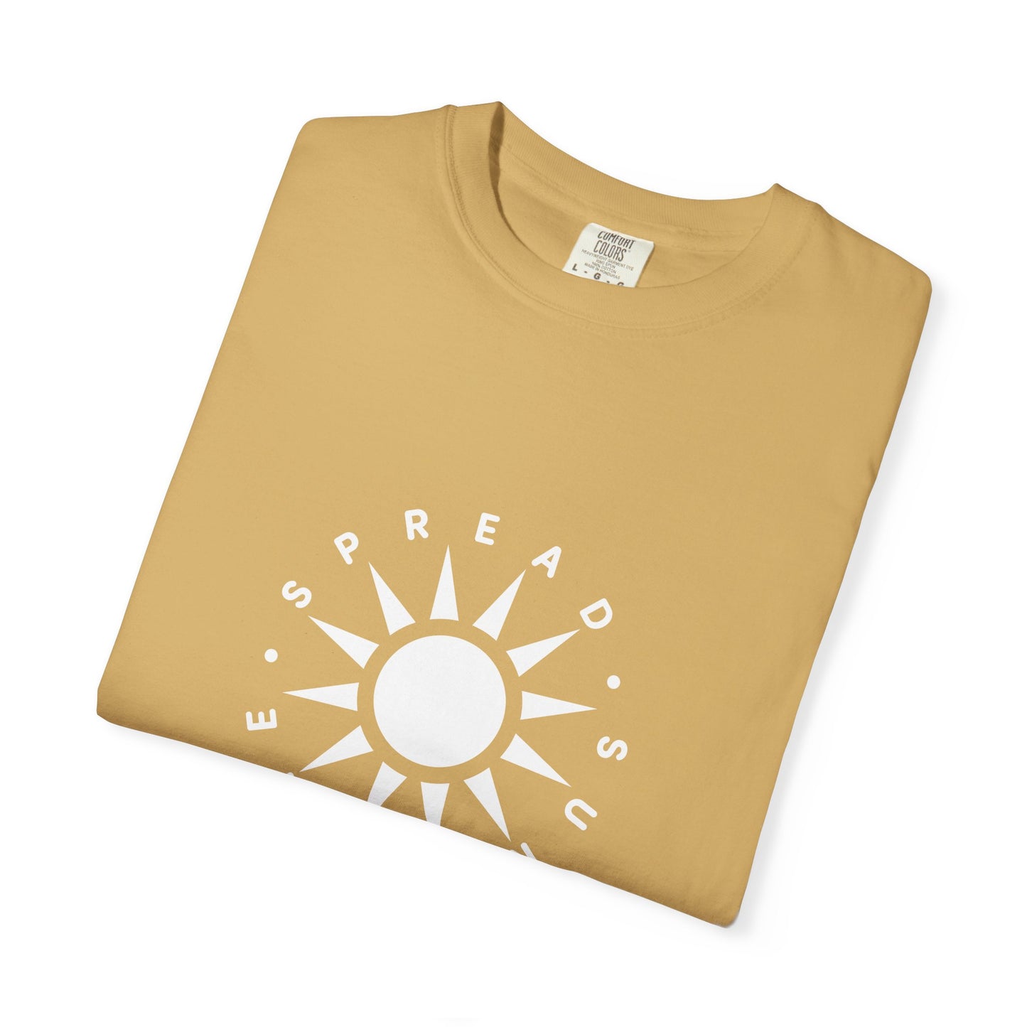 OG "Spread Sunshine" White Sun Graphic T-Shirt White Sun Casual Tee