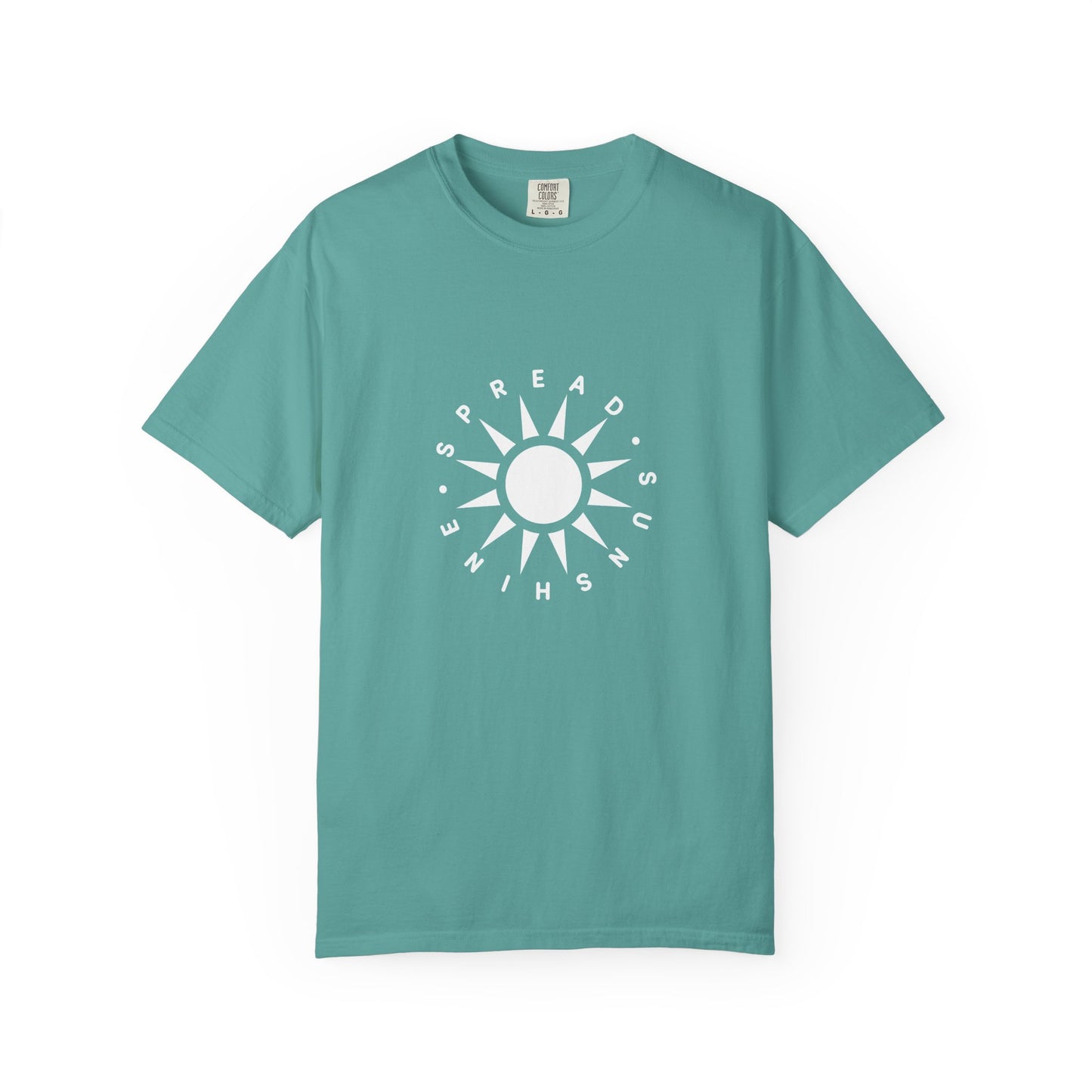 OG "Spread Sunshine" White Sun Graphic T-Shirt White Sun Casual Tee
