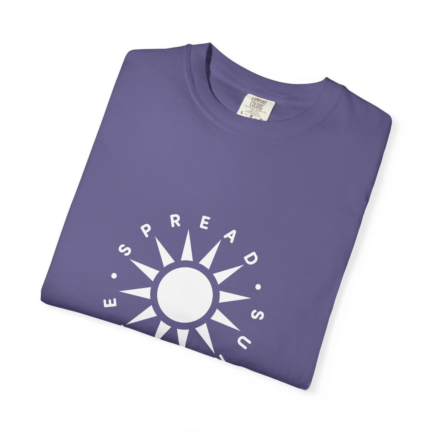 OG "Spread Sunshine" White Sun Graphic T-Shirt White Sun Casual Tee