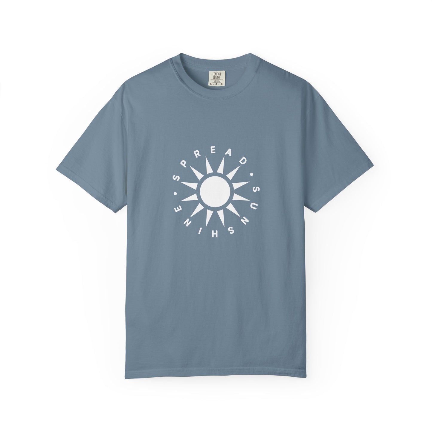 OG "Spread Sunshine" White Sun Graphic T-Shirt White Sun Casual Tee