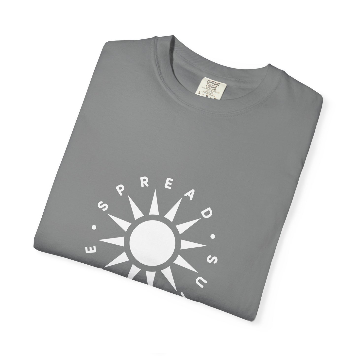 OG "Spread Sunshine" White Sun Graphic T-Shirt White Sun Casual Tee